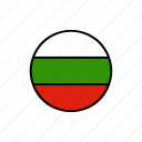 bulgaria, country, flag