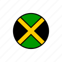 country, flag, jamaica