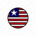 country, flag, liberia