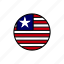 country, flag, liberia 