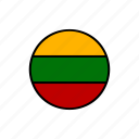 country, flag, lithuania
