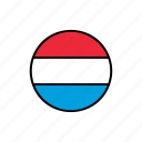 country, flag, luxembourg