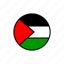 country, flag, palestine