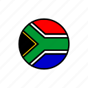 africa, country, flag, south