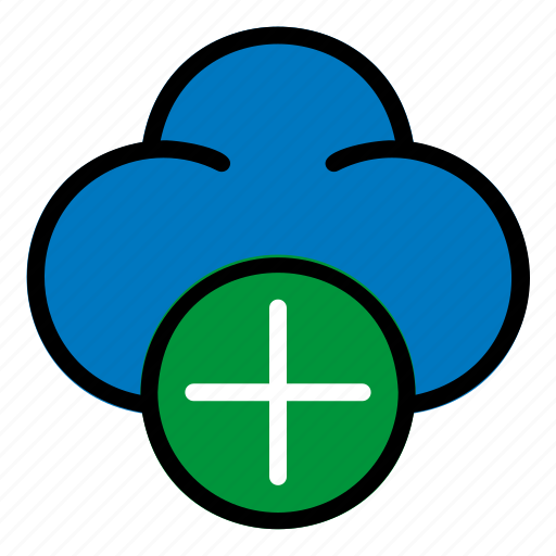 Add, cloud, computing, interface, internet, plus, user icon - Download on Iconfinder
