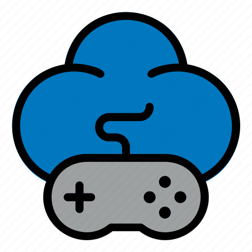 Cloud, computing, game, interface, internet, joystick, user icon - Download on Iconfinder