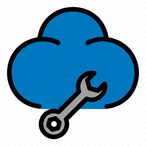 Cloud, computing, interface, internet, repair, tools, user icon - Download on Iconfinder