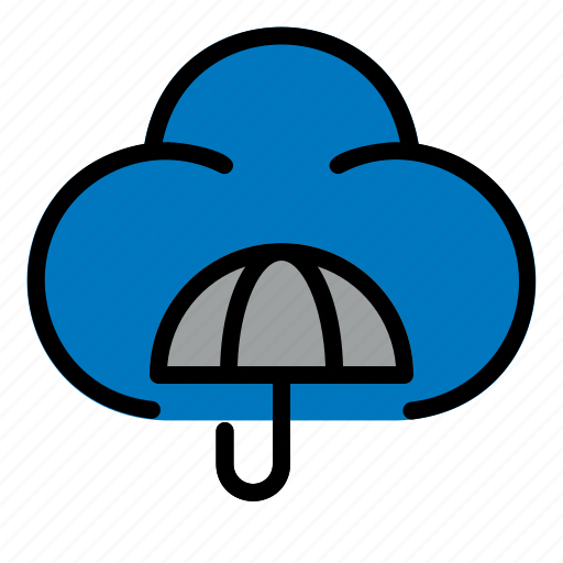 Cloud, computing, interface, internet, protect, umbrella, user icon - Download on Iconfinder