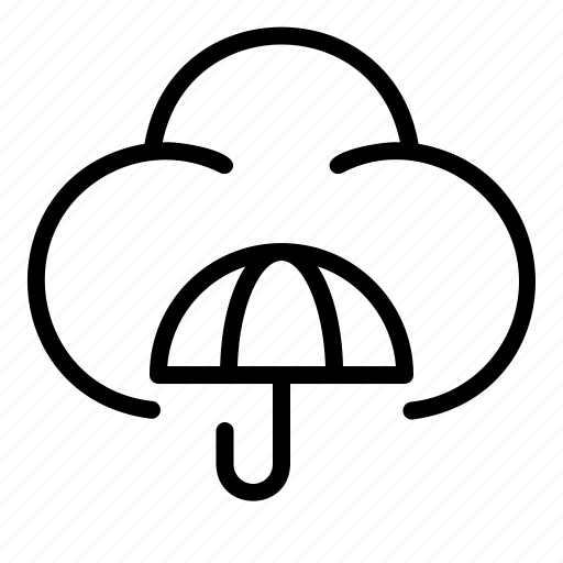 Cloud, computing, interface, internet, protect, umbrella, user icon - Download on Iconfinder