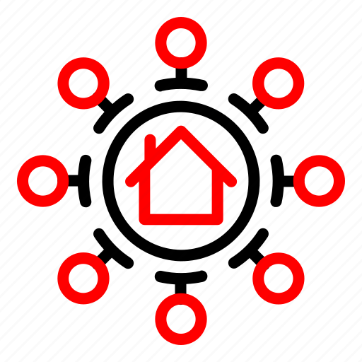 Digital, house, marketing, strategy icon - Download on Iconfinder