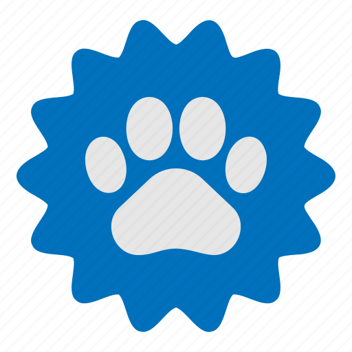 Archievement, paw, pet, price, stamp icon - Download on Iconfinder