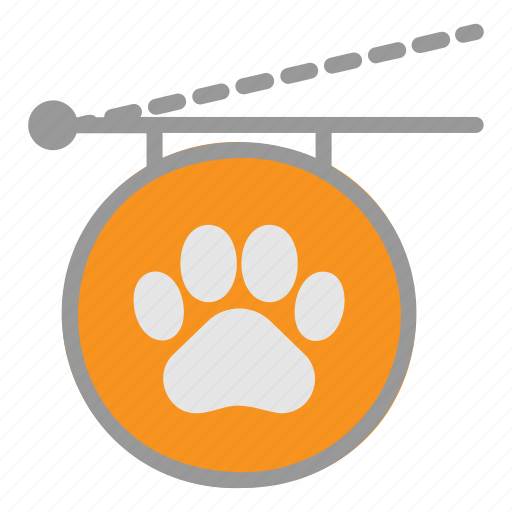 Animal, paw, pet, sign, store, veterinary icon - Download on Iconfinder
