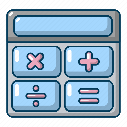 Business, calculator, cartoon, display, finance, keyboard, object icon - Download on Iconfinder