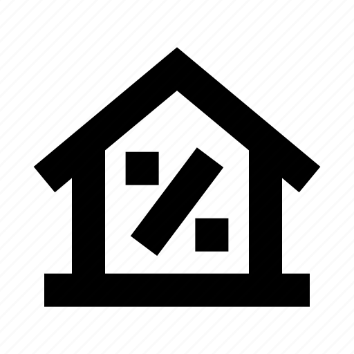 Mortgage, home, loan, property, payment, interest, rate icon - Download on Iconfinder
