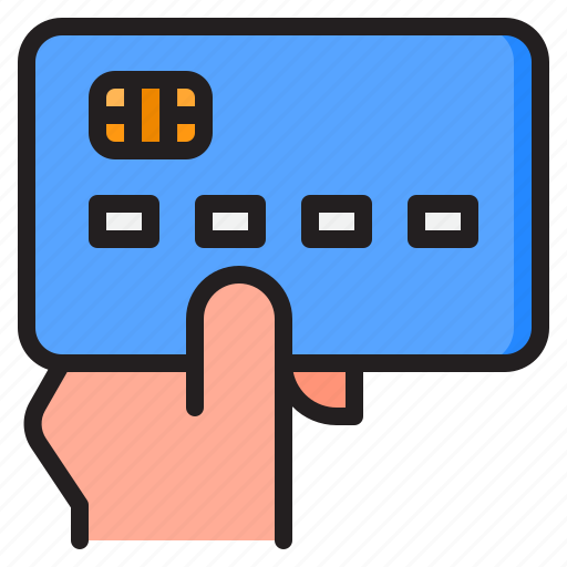 Credit, card, hand, payment, pay, shopping icon - Download on Iconfinder