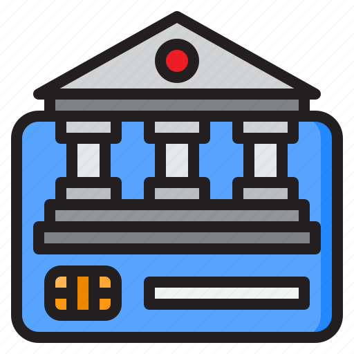 Credit, card, payment, bank, shopping, building icon - Download on Iconfinder