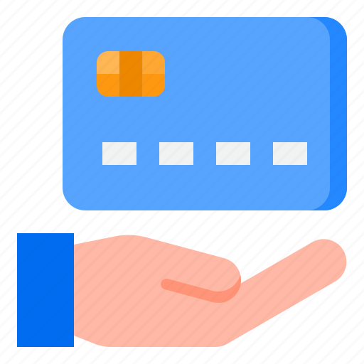 Credit, card, hand, shopping, pay, payment icon - Download on Iconfinder
