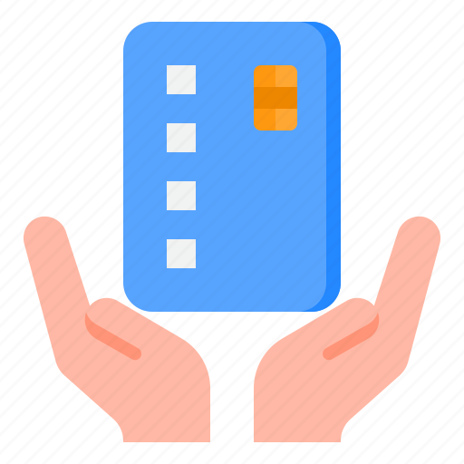 Credit, card, payment, shopping, pay, hand icon - Download on Iconfinder