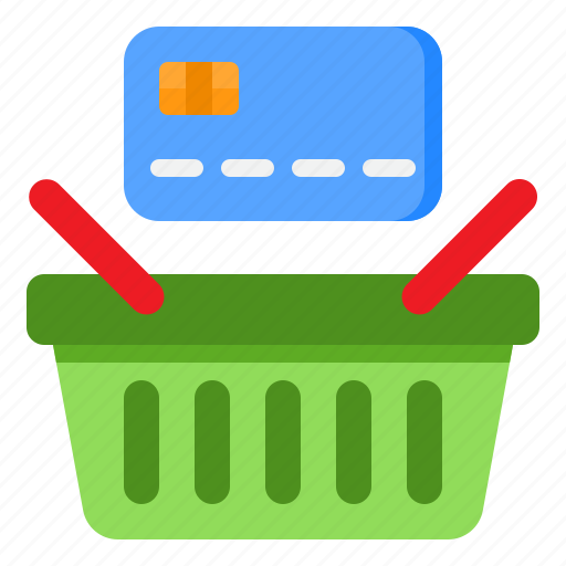 Shopping, credit, card, pay, payment, basket icon - Download on Iconfinder