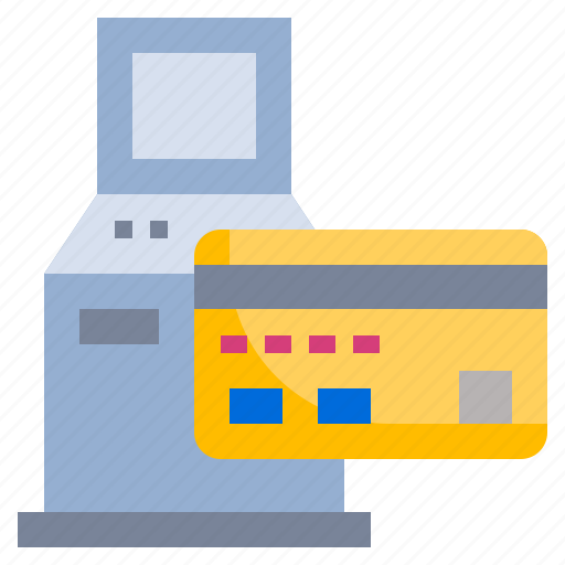 Atm, machine, payment, credit, card, pay icon - Download on Iconfinder