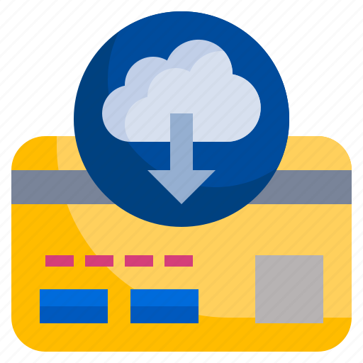 Cloud, payment, credit, card, pay, car, data icon - Download on Iconfinder