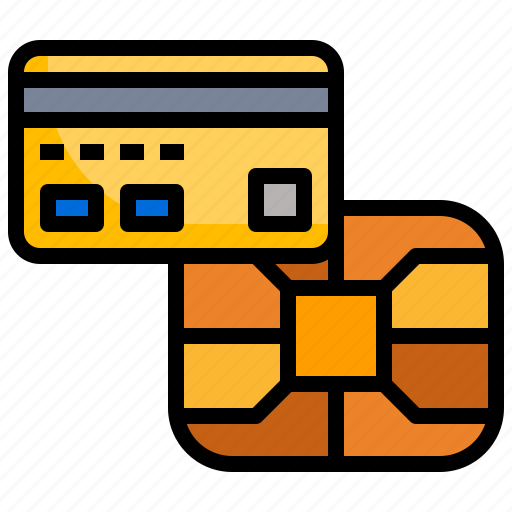 Chip, sim, card, cardit, electronics, commerce, shopping icon - Download on Iconfinder