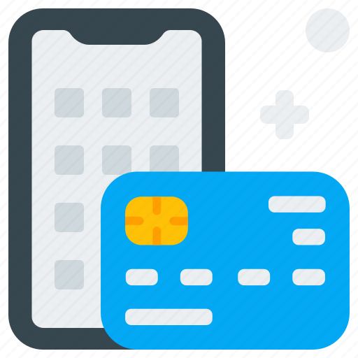 Application, mobile, credit, card, finance, money icon - Download on Iconfinder