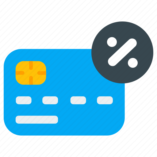 Interest, rate, credit, card, finance, money icon - Download on Iconfinder