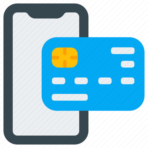 Mobile, payment, smartphone, credit, card, finance, money icon - Download on Iconfinder
