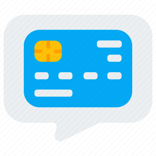 Service, bubble, credit, card, finance, money icon - Download on Iconfinder