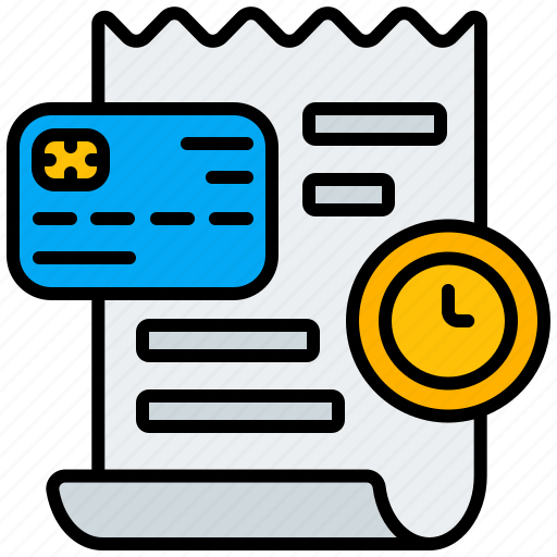 Bill, payment, credit, card, finance, money icon - Download on Iconfinder