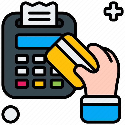 Payment, hand, pos, terminal, credit, card, finance icon - Download on Iconfinder