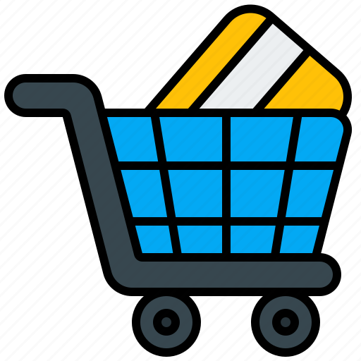 Shopping, cart, credit, card, finance, money icon - Download on Iconfinder