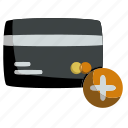 add card, business, card, credit, new payment, payment, transaction