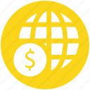 dollar sign, financial network, global currency, global finance, network, worldwide