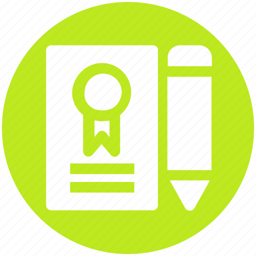 Document, lead pencil, note, pencil and paper, sheet, write icon - Download on Iconfinder