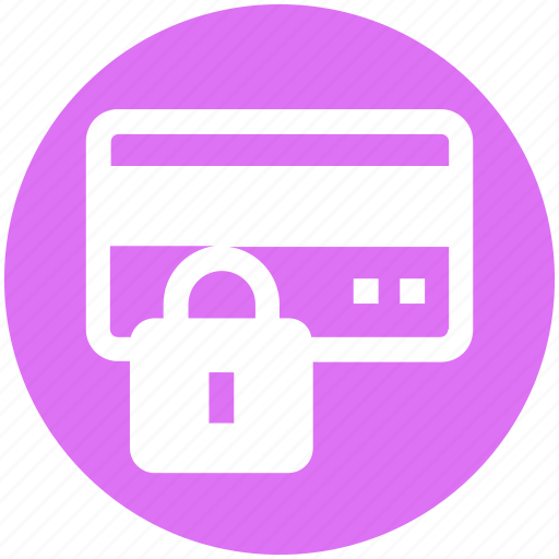 Credit card lock, lock, password, payment, secure payment, security icon - Download on Iconfinder