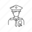 deputy, police officer, police officer icon, policeman 