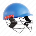 cricket, helmet, cricket helmet, protective gear, cricket safety, batting helmet, 3d icon, 3d illustration, 3d render 