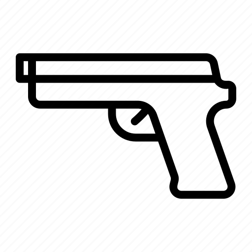 Gun, miscellaneous, pistols, handgun, pistol, weapons, weapon icon - Download on Iconfinder