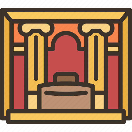Courtroom, courthouse, trial, judge, legal icon - Download on Iconfinder