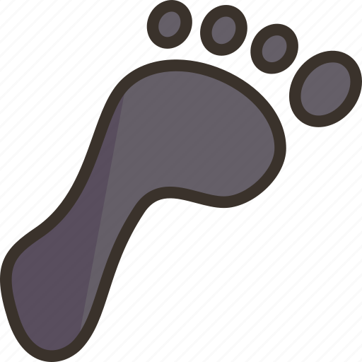 Footprint, walking, track, imprint, person icon - Download on Iconfinder