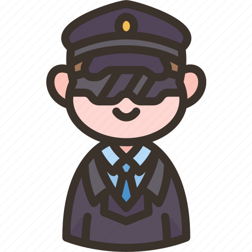 Police, officer, cop, enforcement, security icon - Download on Iconfinder