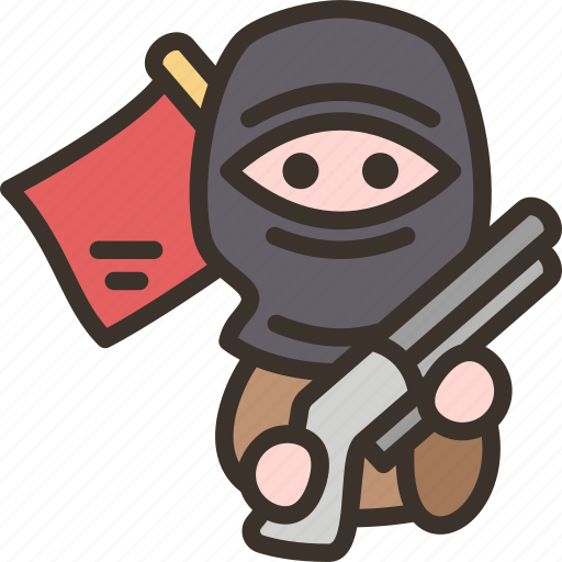 Terrorist, terror, war, troop, criminal icon - Download on Iconfinder