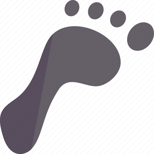 Footprint, walking, track, imprint, person icon - Download on Iconfinder