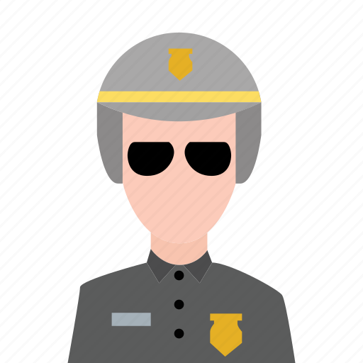 Crime, guard, officer, police, police officer, policeman, security icon - Download on Iconfinder
