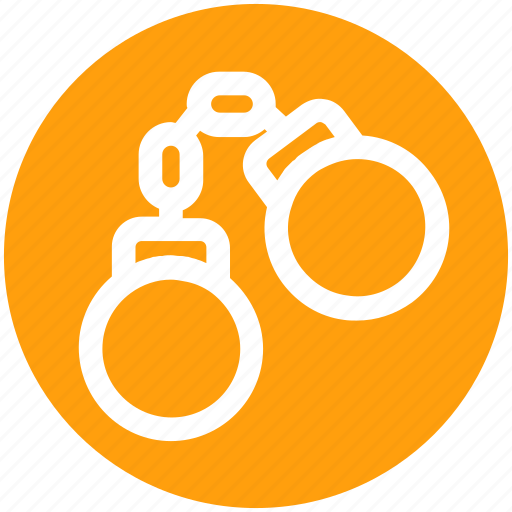 Crime, handcuff, manacles, shackles, speed cuffs icon - Download on Iconfinder