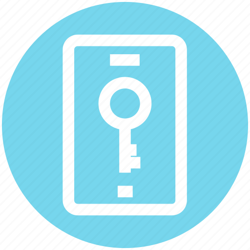 Key lock, mobile, mobile code, mobile secure, password icon - Download on Iconfinder