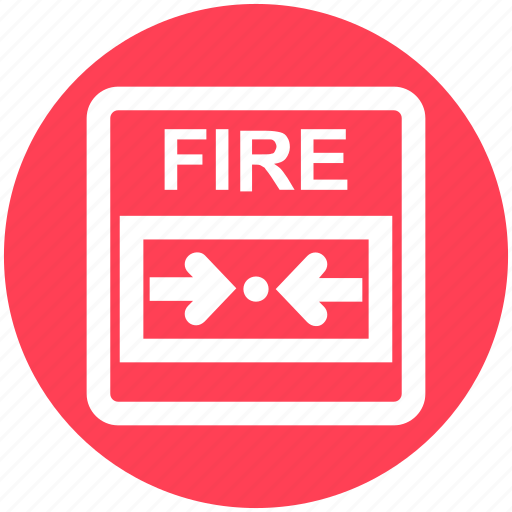Alarm, alert, alert button, emergency, fire, press button icon - Download on Iconfinder