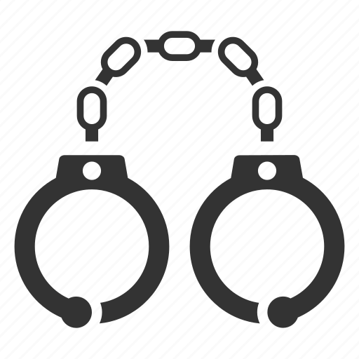 Handcuffs, criminal, cuffs, jail, arrest, locked icon - Download on Iconfinder